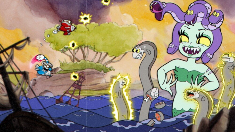 Cuphead Limited Edition kreskówka klasyka bronie superciosy niespodzianki bossowie