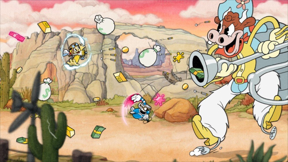 Cuphead Limited Edition kreskówka klasyka bronie superciosy niespodzianki bossowie