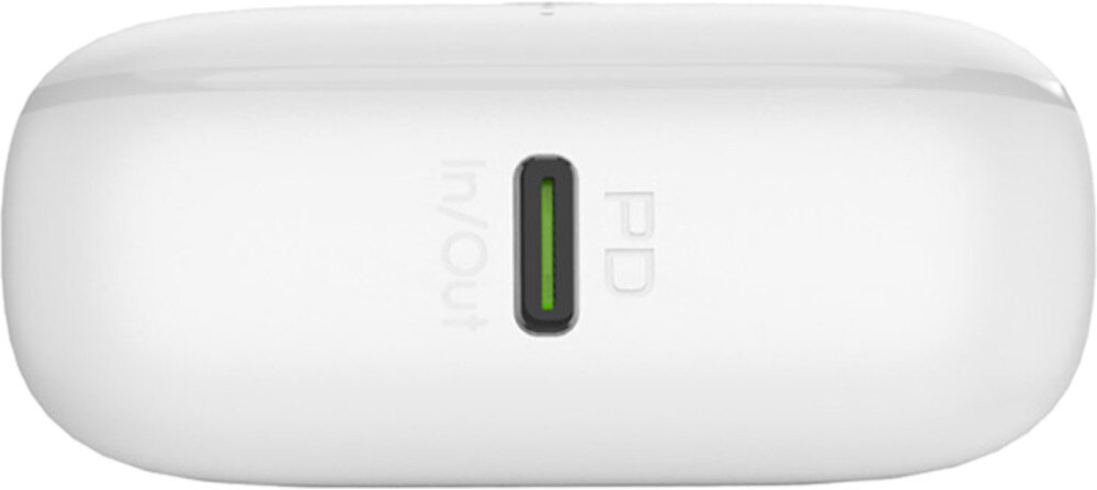 Powerbank PURO Compact Mini 15W 10000 mAh Biały porty złącza moc