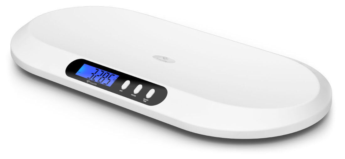 Waga dla niemowląt TRUELIFE BabyScale B5 BT Ważenie z ubrankiem funkcji TARE automatycznie odejmuje dodatkowe gramy