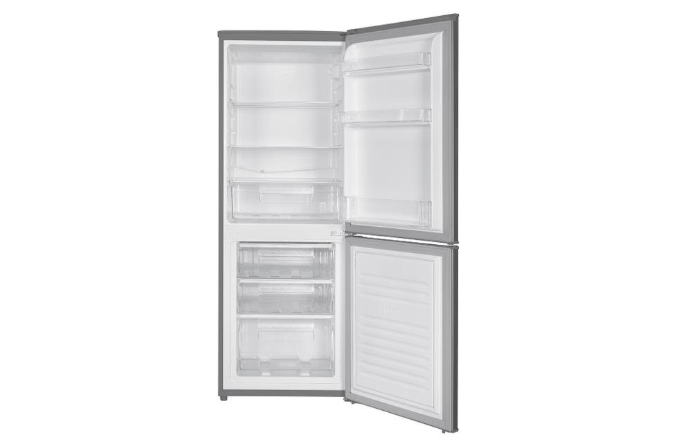 SMITH&BROWN SFBF-211-SF3 lodówka wnętrze druciana półka manualne odszranianie balkoniki szuflada owoce warzywa