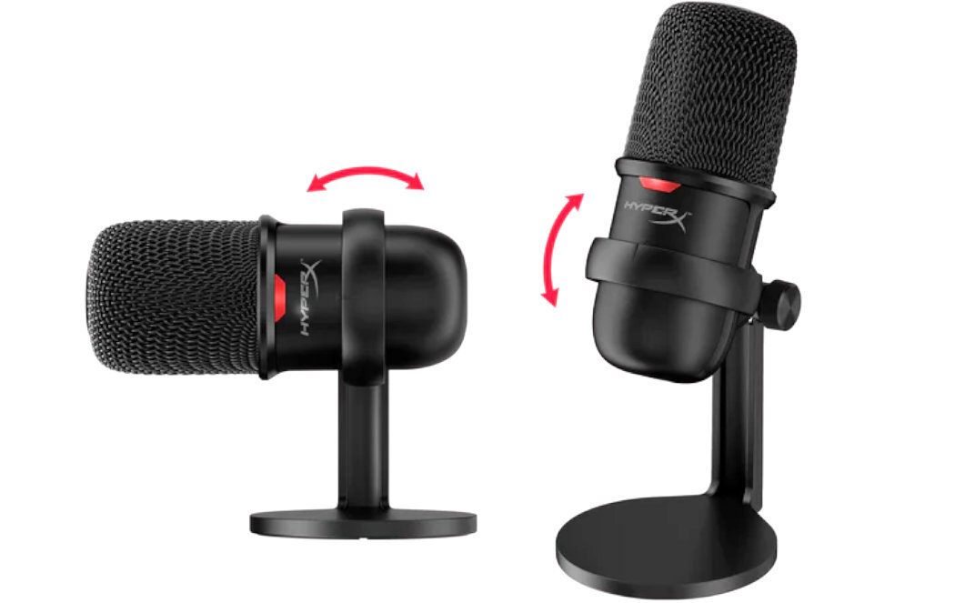 Mikrofon HYPERX SoloCast jakość dźwięk gwint profesjonalizm wyposażenie