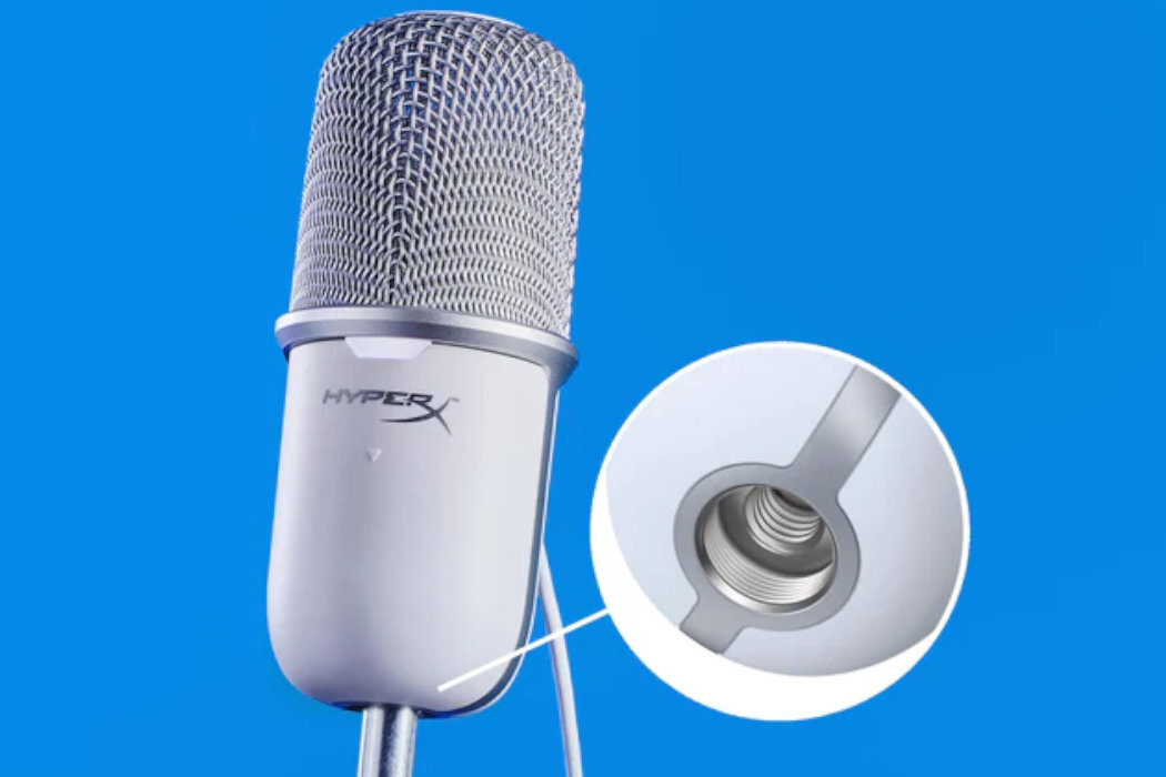 Mikrofon HYPERX SoloCast jakość dźwięk gwint profesjonalizm wyposażenie