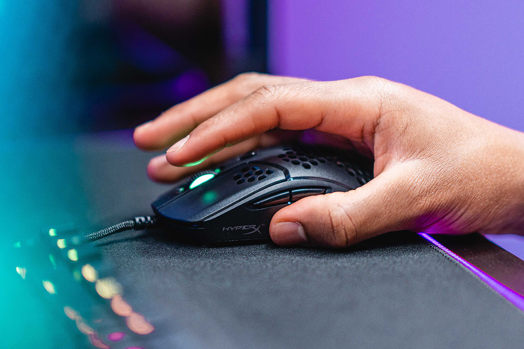 Mysz HYPERX Pulsefire Haste platformy szybkość precyzja czujnik personalizacja rolki