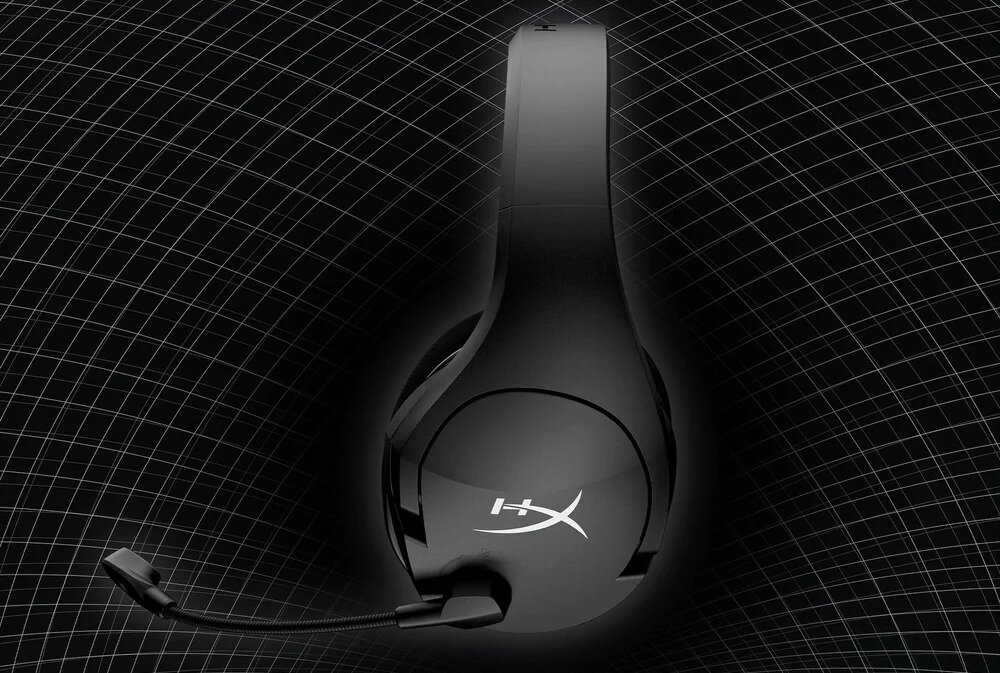 Słuchawki HyperX Cloud Stinger Core W+7.1 gra gaming przewodowość waga komfort poduszki nauszniki dopasowanie