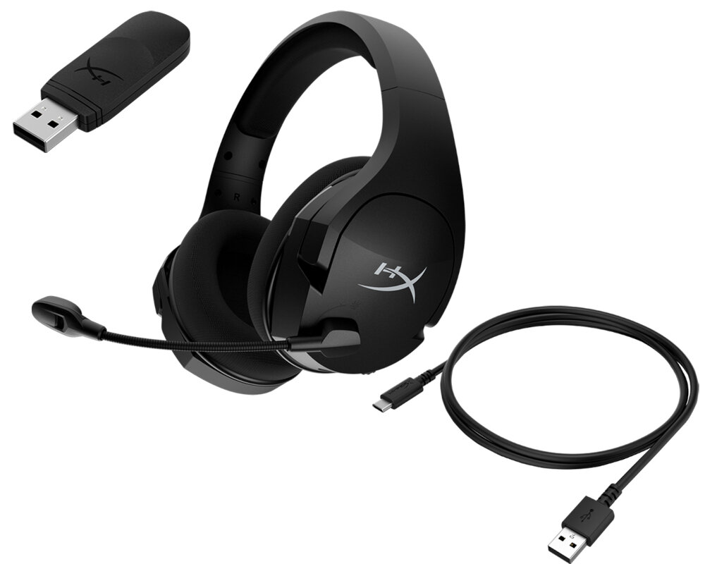 Słuchawki HyperX Cloud Stinger Core W+7.1 gra gaming przewodowość waga komfort poduszki nauszniki dopasowanie