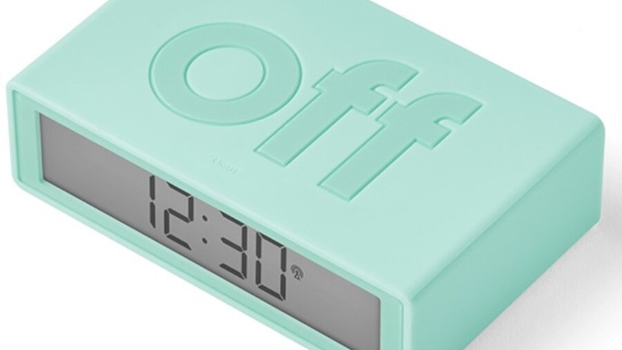 Budzik LEXON Flip  - wyświetlacz