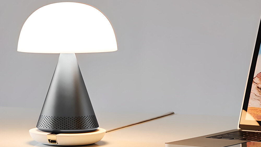 Lampa LED Lexon Mina Audio L - ładowanie
