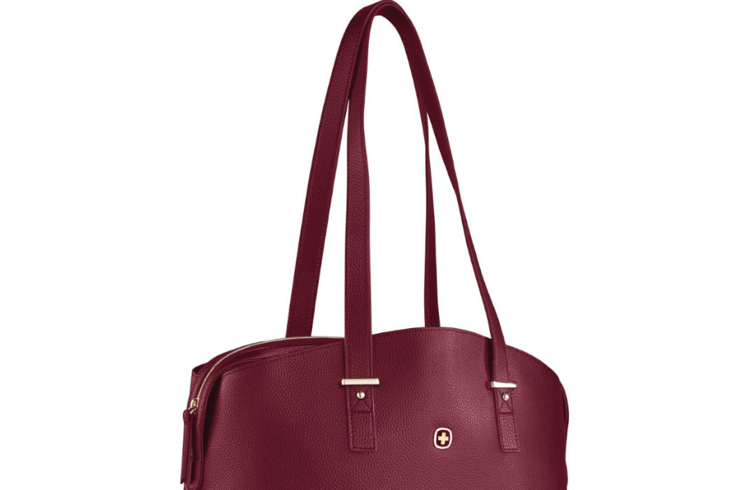 Plecak na laptopa WENGER RosaElli 14 cali Bordowy wygoda przenoszenie przepływ komfort prostota siatka kieszenie