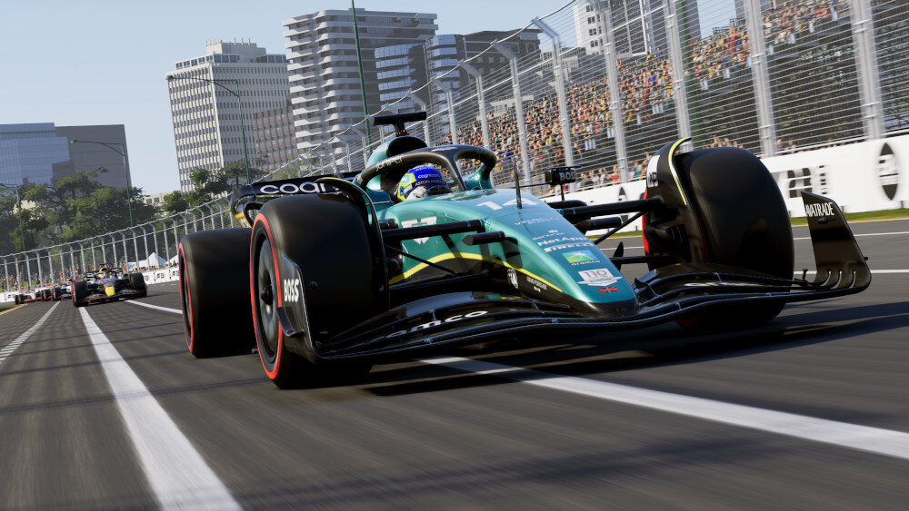 F1 23 Gra rozrywka zabawa trasy konnersport środowisko zawody techniczny modyfikacje przedmioty