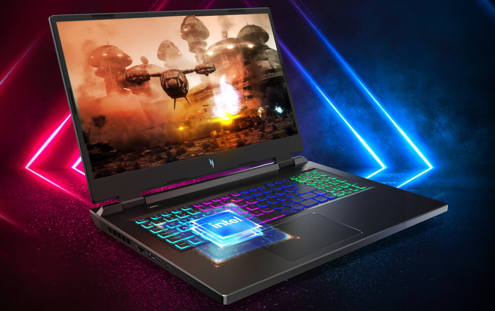 Laptop ACER Nitro AN17-51-73C3 podzespoły procesor parametry pamięć dysk pojemność wydajność