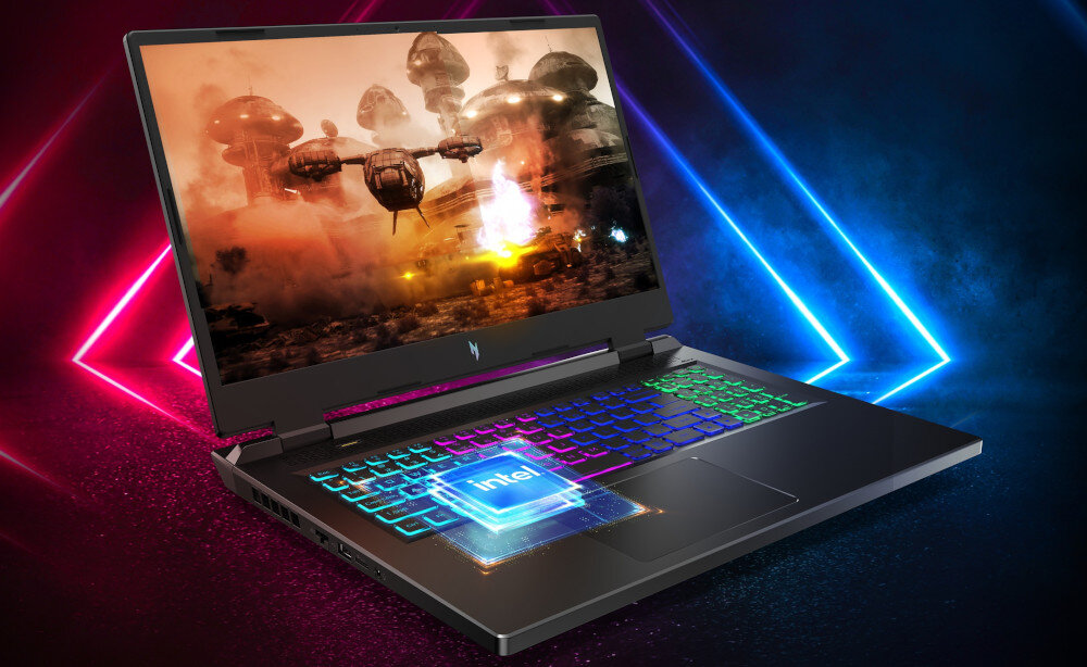 Laptop ACER Nitro AN17-51-71AB podzespoły parametry procesor pamięć moc dysk
