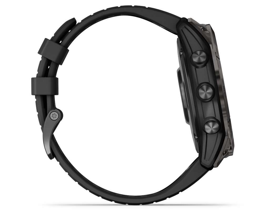 Smartwatch GARMIN Fenix 7x Pro ekran bateria czujniki zdrowie sport pasek ładowanie pojemność rozdzielczość łączność sterowanie krew puls rozmowy smartfon aplikacja