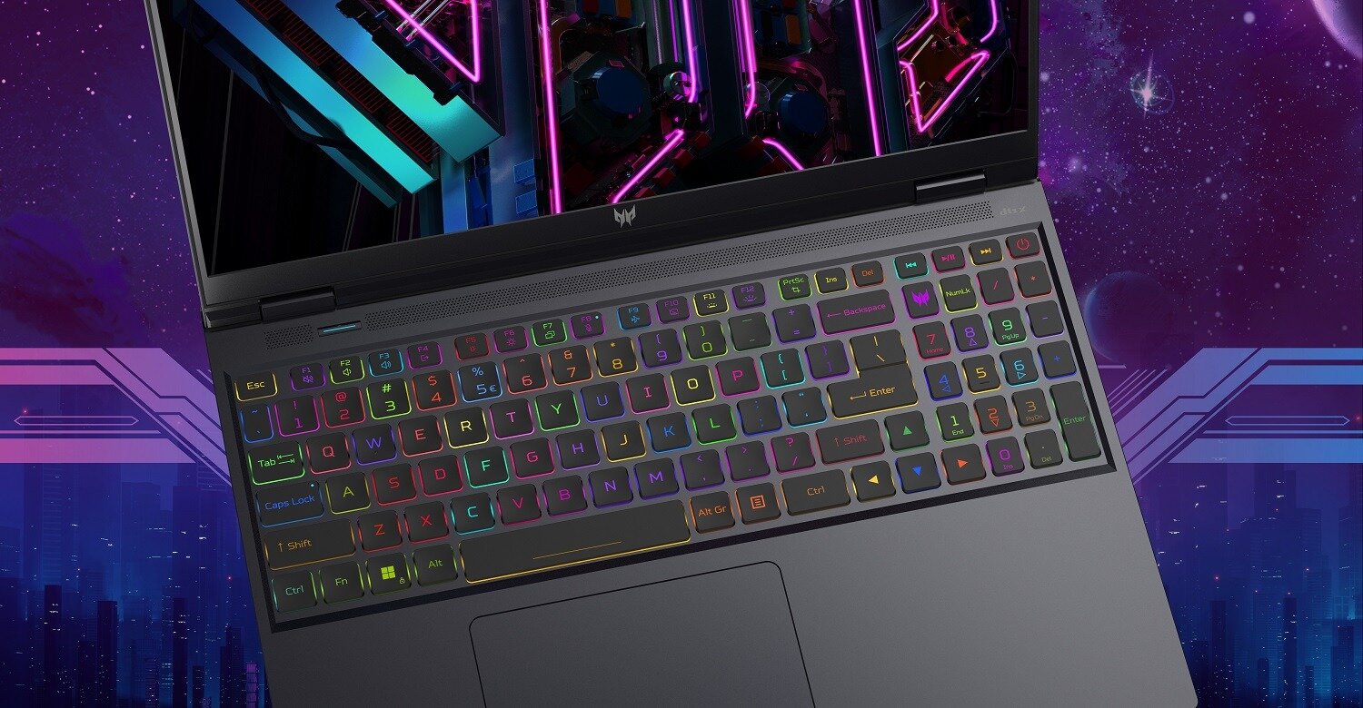 Laptop ACER Predator Helios PH16-71 - Klawiatura