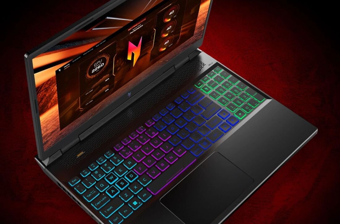 Laptop ACER Nitro AN16-41 - Podświetlenie RGB