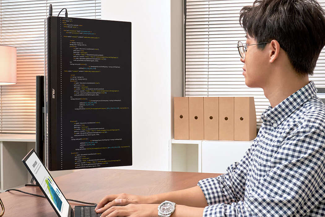 Monitor ASUS ZenScreen MB249C 23.8 cali 1920x1080px IPS przenośny mobilny uniwersalny windows okablowanie wyposażenie lekoość szegóły