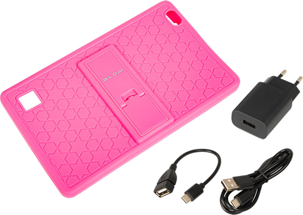 Tablet BLOW PlatinumTAB8 8 2/32 GB LTE Wi-Fi Szary + Etui opakowanie zestaw akcesoria dodatki