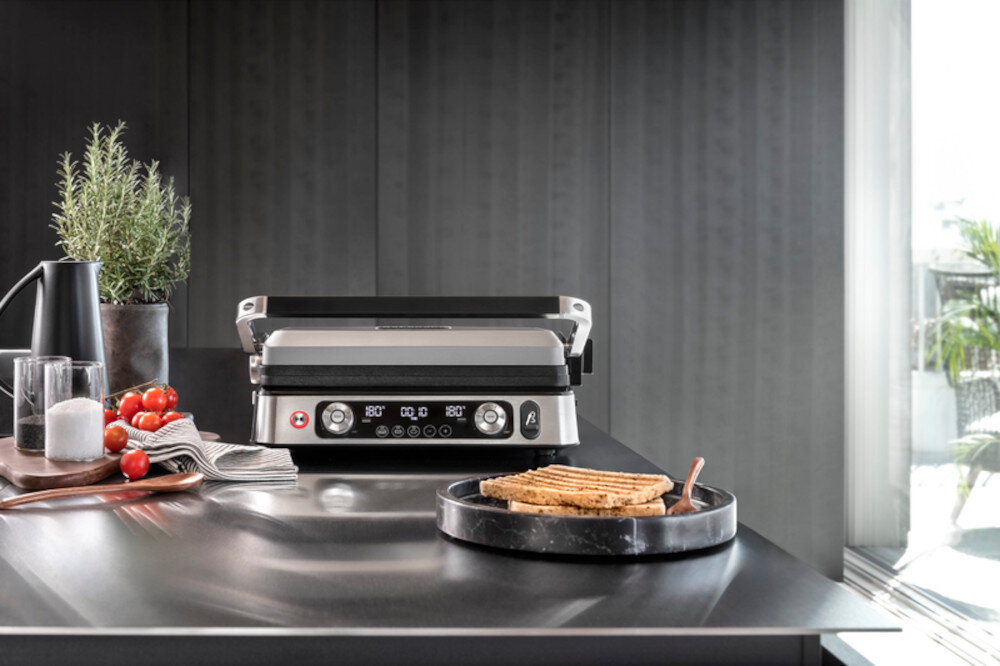 Grill DELONGHI CGH1112DP MultiGrill wygodne czyszczenie konserwacja przechowywanie blokada