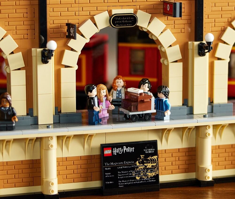 LEGO Harry Potter Ekspres do Hogwartu — edycja kolekcjonerska 76405 klocki elementy zabawa łączenie figurki akcesoria figurka zestaw