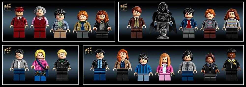 LEGO Harry Potter Ekspres do Hogwartu — edycja kolekcjonerska 76405 klocki elementy zabawa łączenie figurki akcesoria figurka zestaw