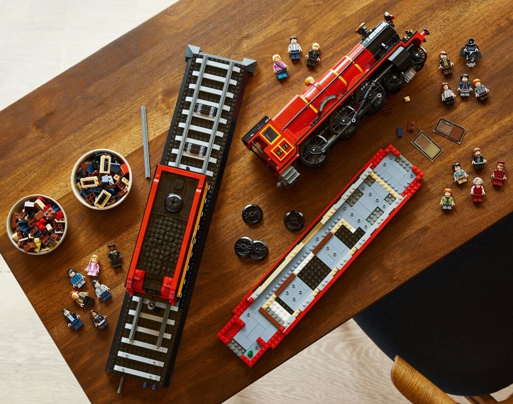 LEGO Harry Potter Ekspres do Hogwartu — edycja kolekcjonerska 76405 klocki elementy zabawa łączenie figurki akcesoria figurka zestaw