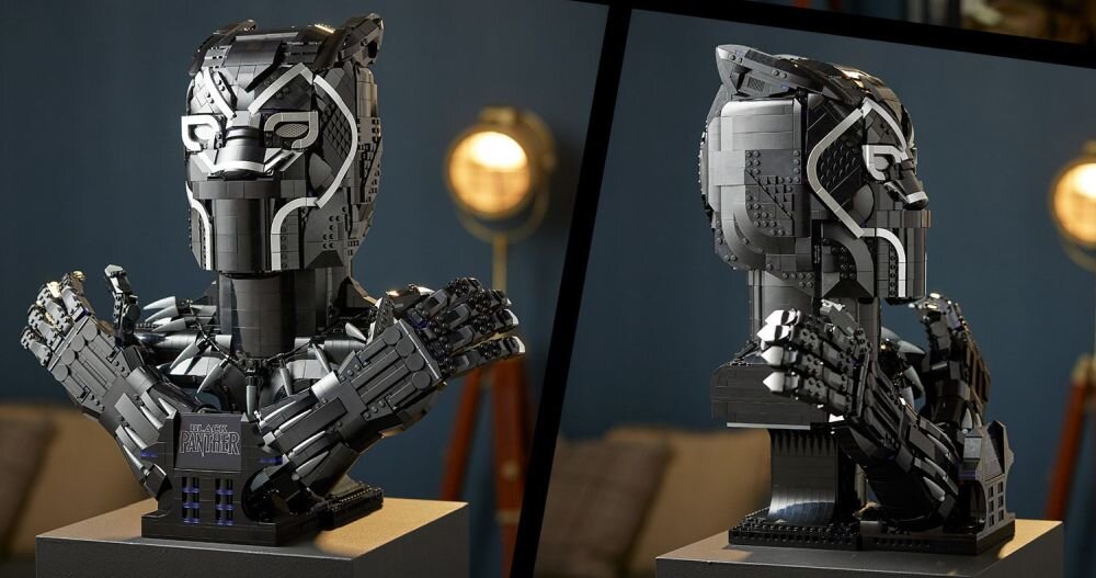 LEGO Marvel Czarna Pantera 76215   klocki elementy zabawa łączenie figurki akcesoria figurka zestaw 