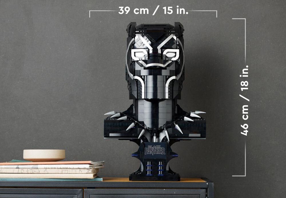 LEGO Marvel Czarna Pantera 76215   klocki elementy zabawa łączenie figurki akcesoria figurka zestaw 