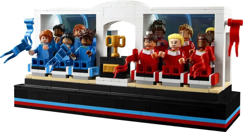 LEGO IDEAS Piłkarzyki 21337 klocki elementy zabawa łączenie figurki akcesoria figurka zestaw