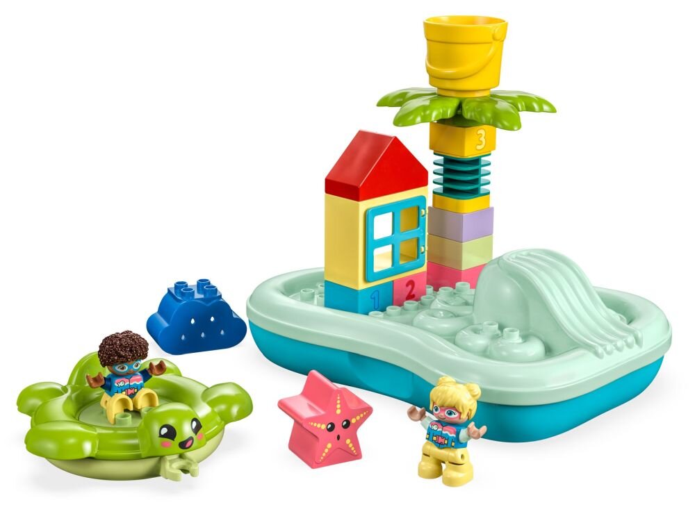 LEGO DUPLO Park wodny 10989   klocki elementy zabawa łączenie figurki akcesoria figurka zestaw