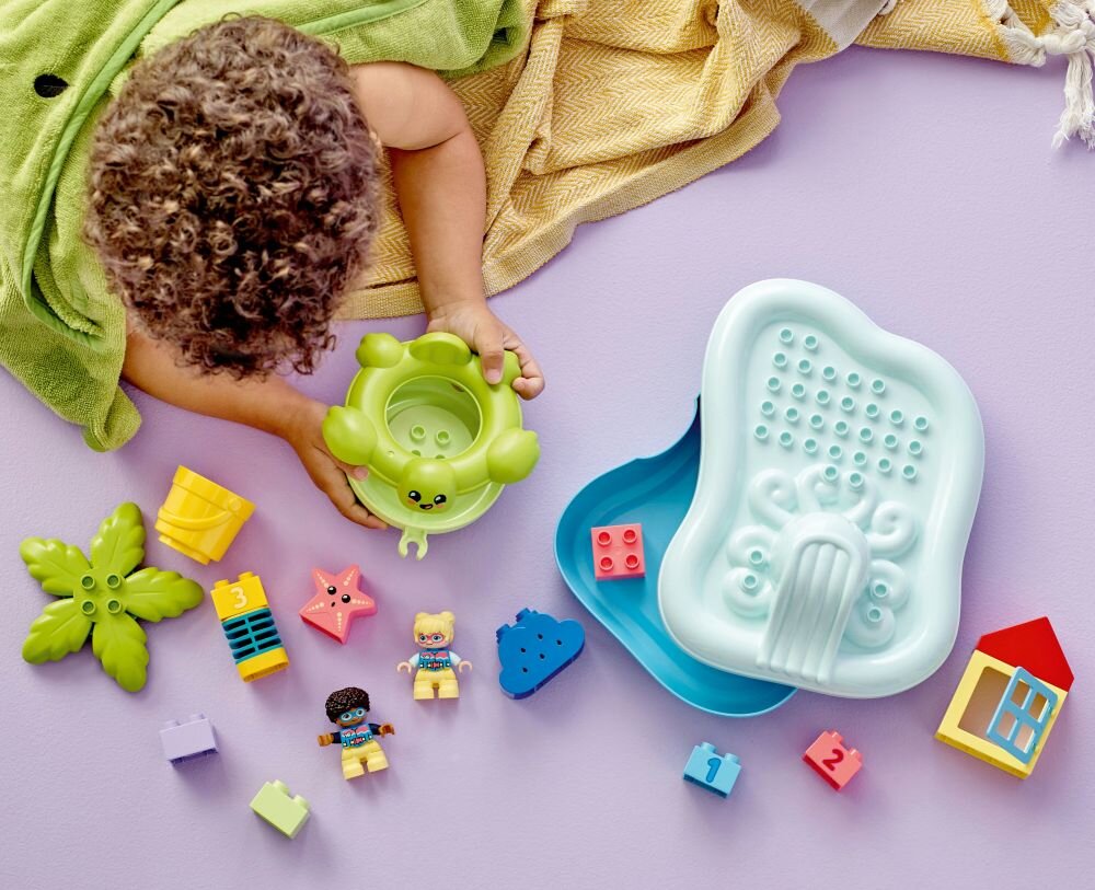 LEGO DUPLO Park wodny 10989   klocki elementy zabawa łączenie figurki akcesoria figurka zestaw