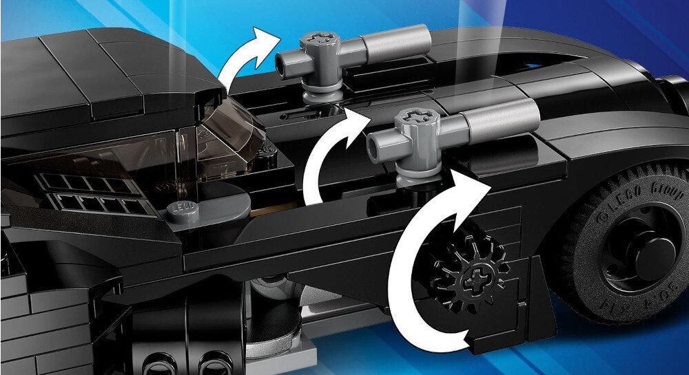 KLOCKI LEGO DC BATMAN BATMOBIL: POŚCIG BATMANA ZA JOKEREM 76224 dźwignia
