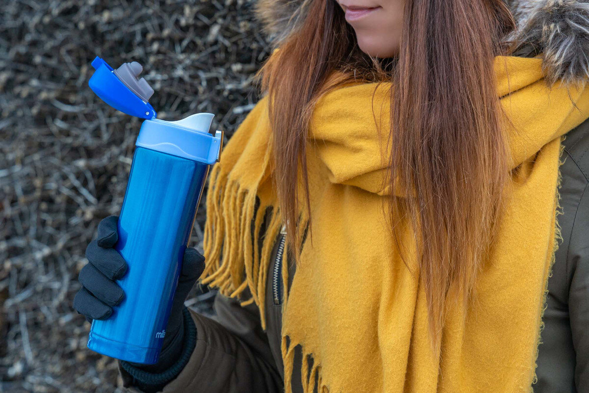 Termos MILLA HOME MKA103B Niebieski (420 ml) pojemnosc ustnik