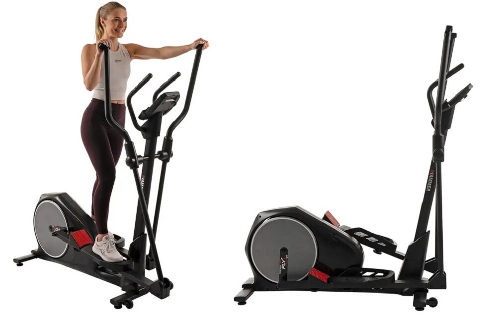 Orbitrek magnetyczny HAMMER Crossfly BT świetna jakość wykonania nowoczesny wygląd koło zamachowe waga 18 kg