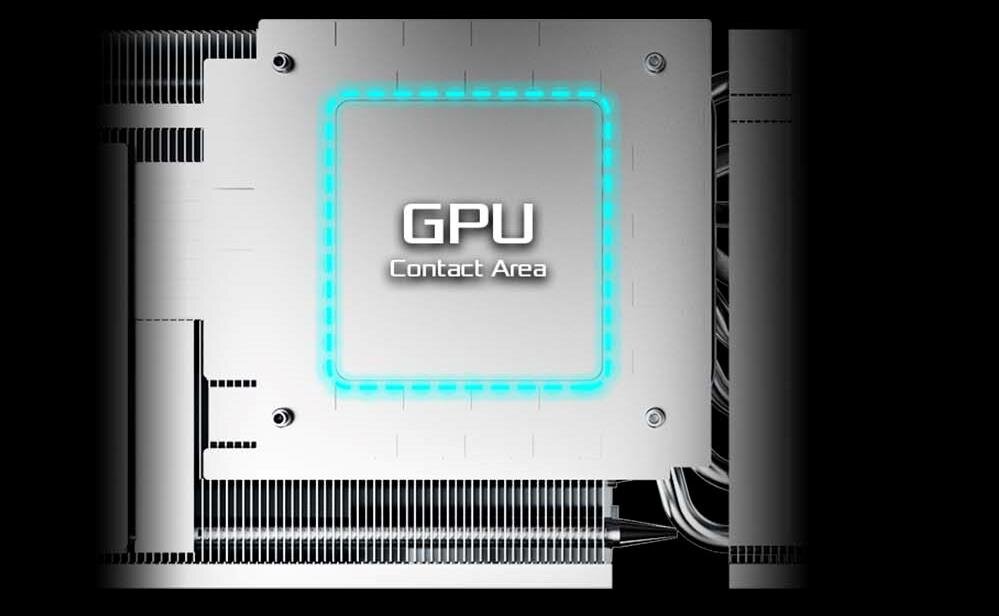 Karta graficzna ASROCK Radeon RX 7900 XTX Taichi White OC 24GB - Maksymalizacja kontaktu z GPU