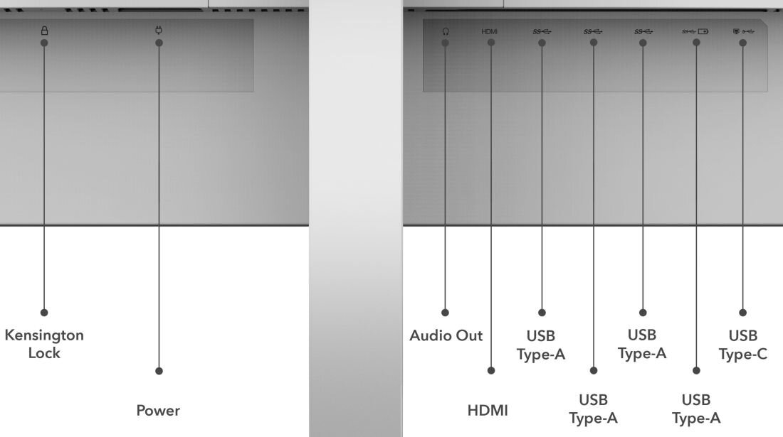 Monitor LENOVO L24m-40 - HDMI VGA  