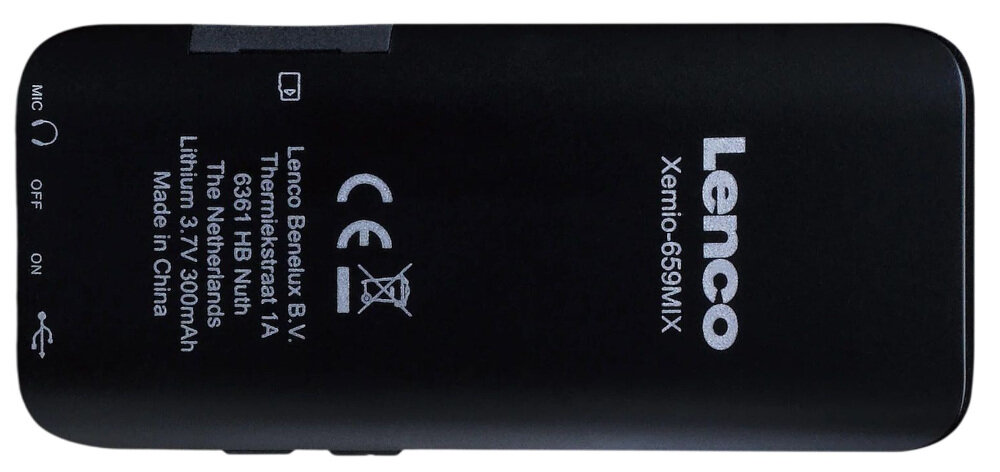 Odtwarzacz MP3 LENCO Xemio-659 - słuchawki