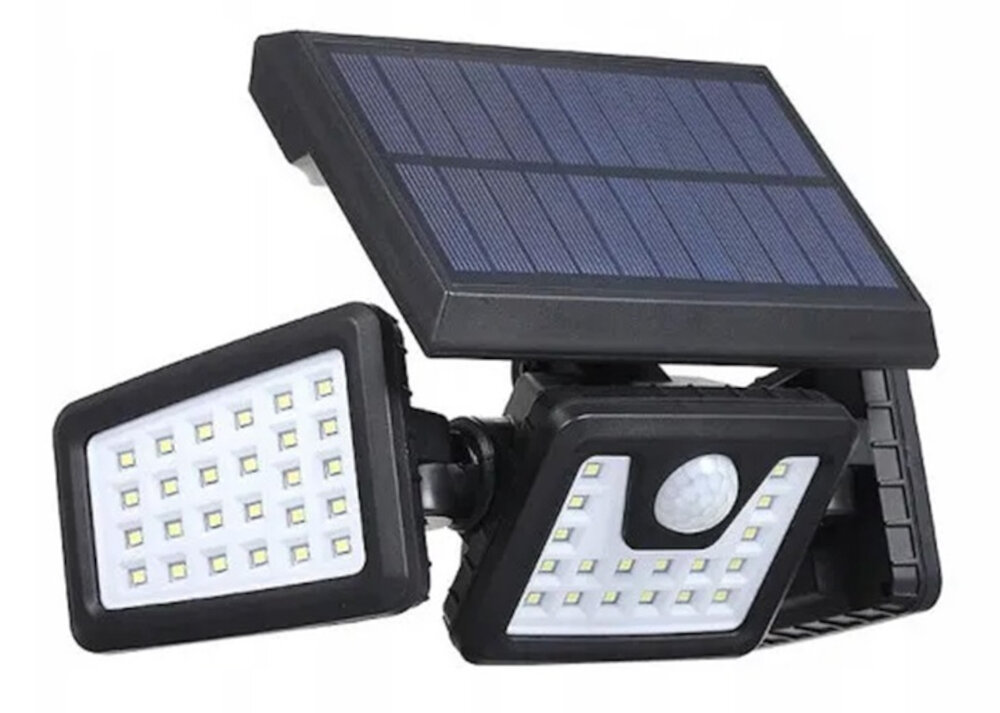 Lampa solarna FOREVER LIGHT FLS-03 zasilanie solarne wbudowany akumulator litowo-jonowy pojemnosc 2400 mAh dlugotrwale dzialanie od 8 do 10 godzin w trybie wykrywania ruchu