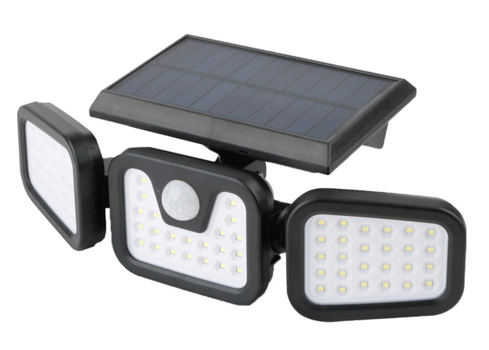 Lampa solarna FOREVER LIGHT FLS-03 automatycznie reaguje na warunki otoczenia czujniki ruchu i zmierzchu bezpieczenstwo wygoda trzy tryby pracy tryb ze 100% swiatlem od wykrycia ruchu tryb 100% swiatla od wykrycia ruchu + stale podswietlenie 10% tryb stale swiatlo 50%
