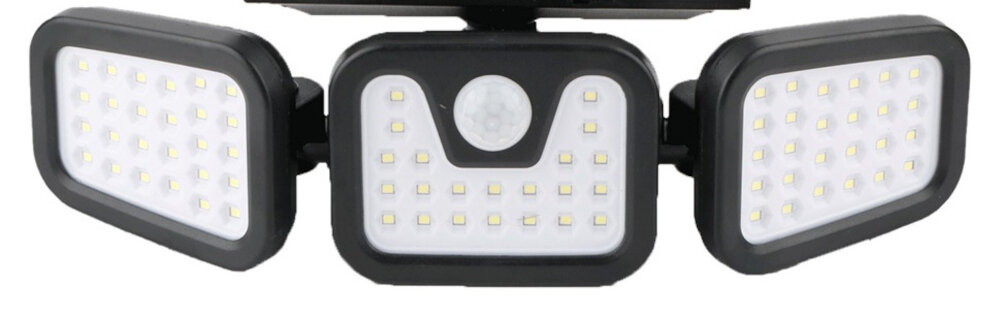 Lampa solarna FOREVER LIGHT FLS-03 moc 8 W strumien swietlny 600 lm 74 diody LED zimne biale swiatlo temperatura barwowa 6000 K bezpieczenstwo komfort