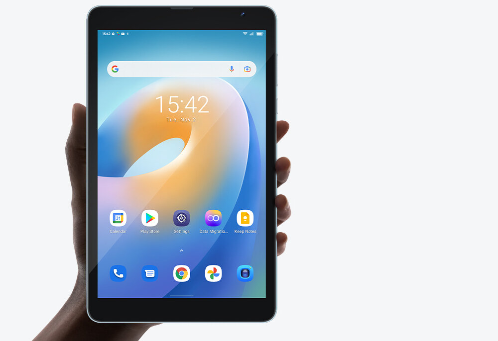 Tablet BLACKVIEW Tab rozdzielczość rdzenie przekątna czujniki aparat głośnik czas pracy procesor transmisja danych waga wifi pamięć złącza zestaw