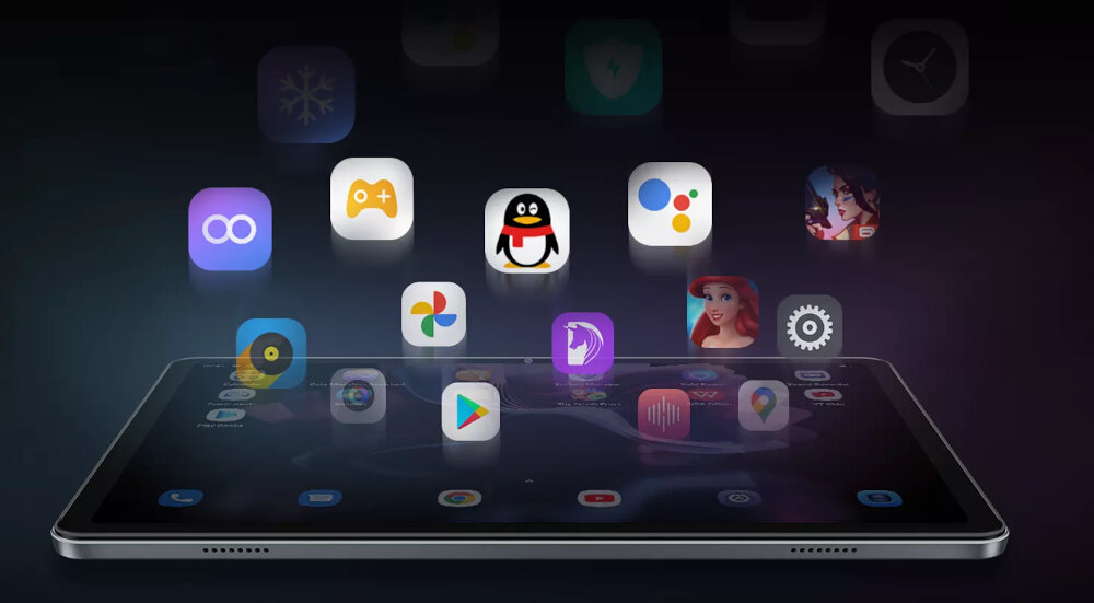 Tablet Tab 16 Wydajność 8-rdzeniowego procesora Ekran Full HD+ Szybkie ładowanie 18 W 5G WiFi Tryb komputera Smart Preload 11-calowy ekran Full View 1080P Widevine L1 Głośniki Smart-K WPS Office Darmowy rysik 3 tryby czytania Bateria 7680 mAh Aparat AI 13 MP Inteligentne ładowanie wstępne System DokeOS_P 3.0 Wi-Fi 5.0 Połączenie 4G LTE Ochrona prywatności Android 12