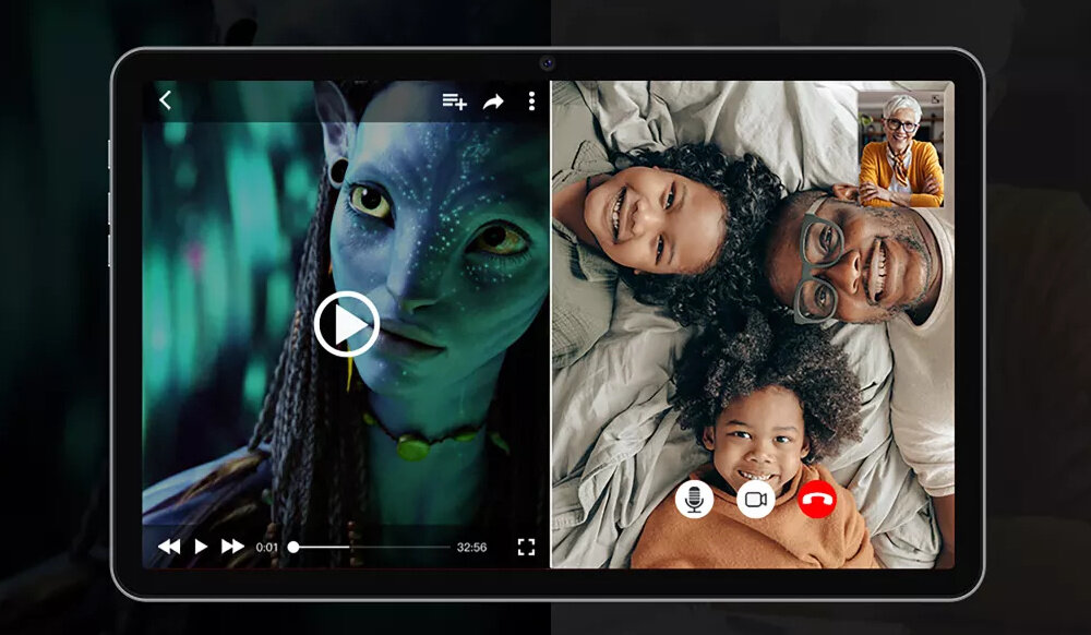 Tablet Tab 16 Wydajność 8-rdzeniowego procesora Ekran Full HD+ Szybkie ładowanie 18 W 5G WiFi Tryb komputera Smart Preload 11-calowy ekran Full View 1080P Widevine L1 Głośniki Smart-K WPS Office Darmowy rysik 3 tryby czytania Bateria 7680 mAh Aparat AI 13 MP Inteligentne ładowanie wstępne System DokeOS_P 3.0 Wi-Fi 5.0 Połączenie 4G LTE Ochrona prywatności Android 12