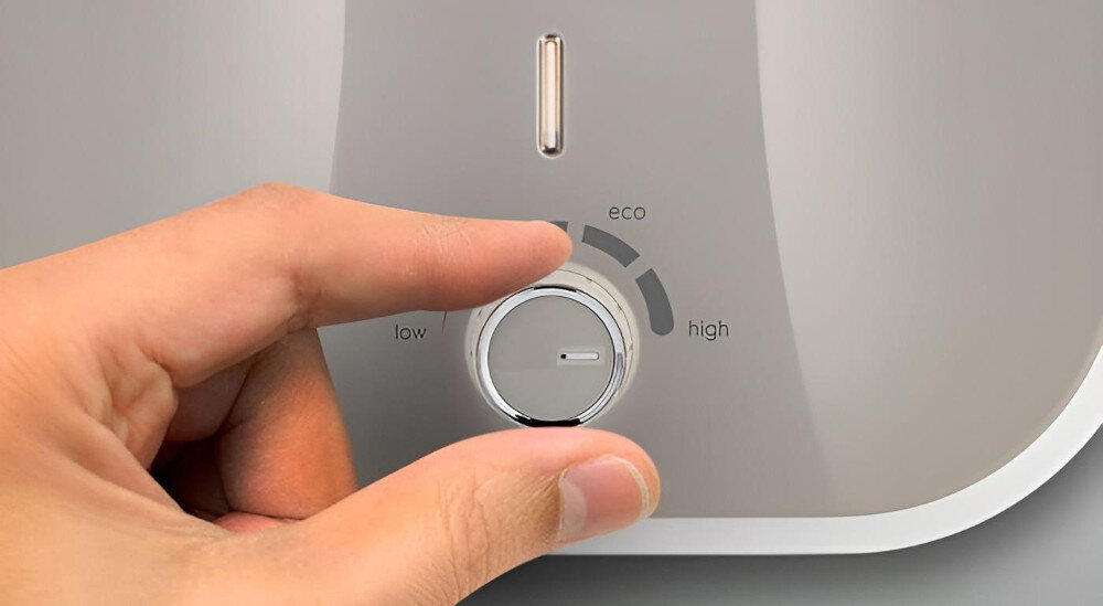 BOJLER ELEKTRYCZNY ELECTROLUX EWH10QOEEC Funkcje dodatkowe lampka sygnalizacja tryb ogrzewania światło regulacja pozycja OFF zakończenie procesu