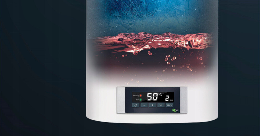 BOJLER ELEKTRYCZNY ELECTROLUX EWH80FMXDLEEC wygodna regulacja temperatury termostat pokrętła bezproblemowa intuicyjna regulacja dokładna temperatura optymalny poziom mocy grzewczej 3 poziomy minimalna maksymalna temperatura