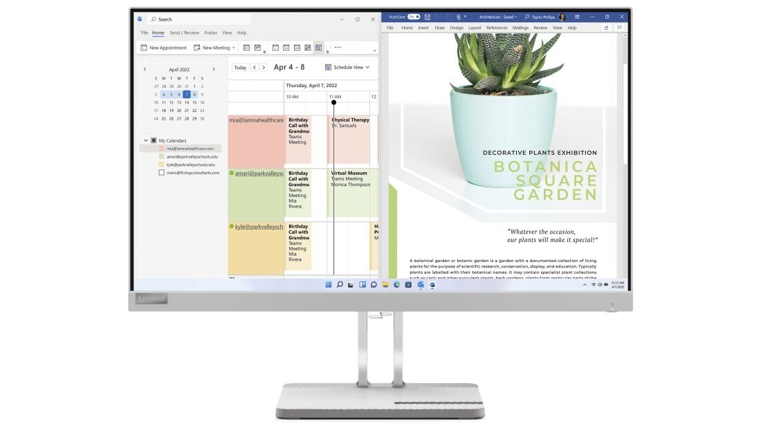 Monitor LENOVO L24e-40 - 23.8-calowy wyświetlacz VA 178° / 178°