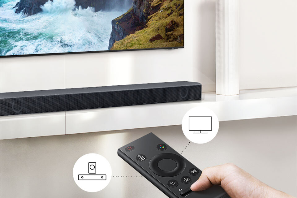 Steruj swoim telewizorem i soundbarem za pomocą Jednego Pilota Steruj swoim telewizorem i soundbarem za pomocą Jednego Pilota