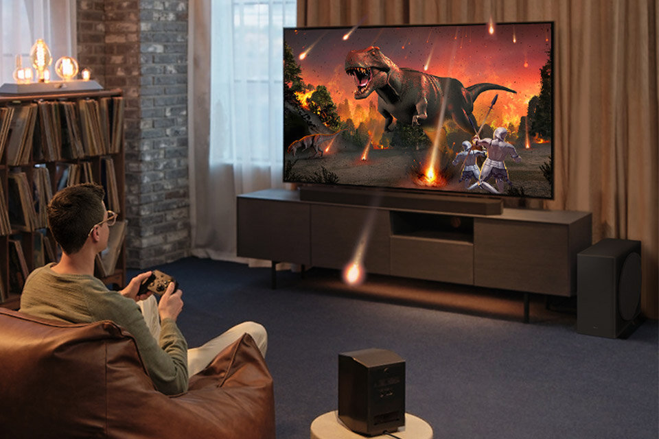 Specjalny tryb dla graczy w soundbarze Samsung HW-Q930C Specjalny tryb dla graczy w soundbarze Samsung HW-Q930C