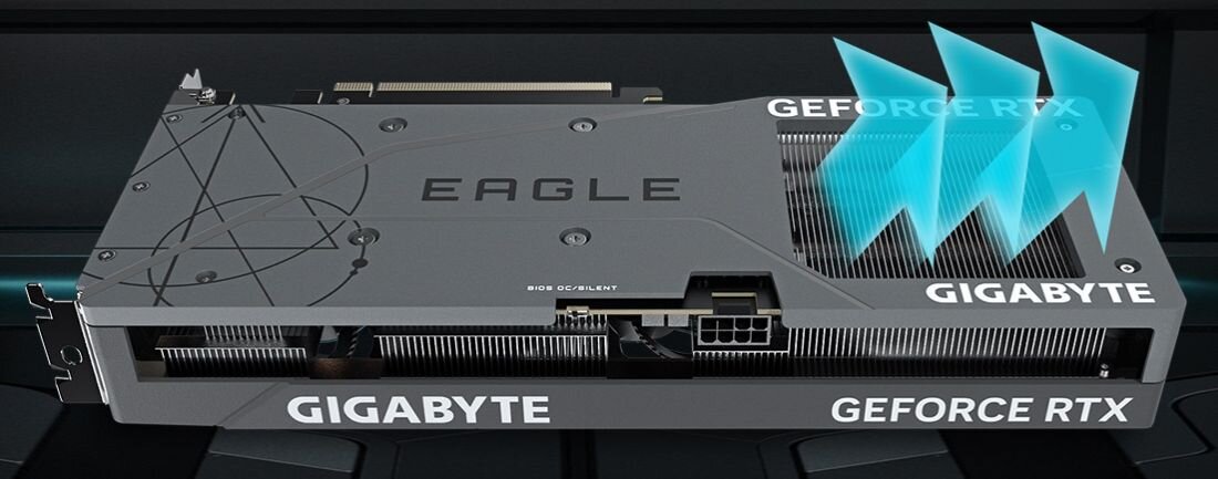 Karta graficzna GIGABYTE GeForce RTX 4060 Ti Eagle OC 8GB - Screen Cooling