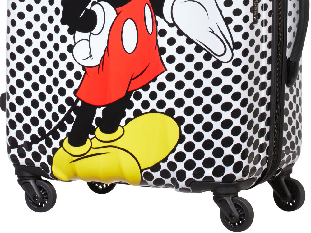 Walizka AMERICAN TOURISTER Disney Minnie Mouse 65 cm Czarno-biały wymiary pojemność linie lotnicze