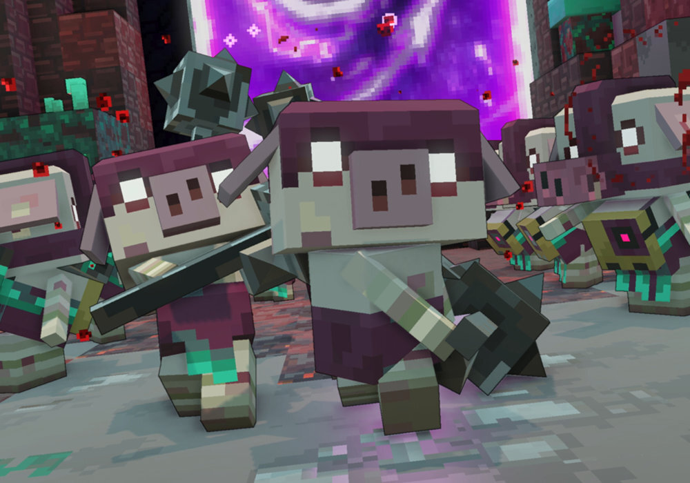 Minecraft Legends - Edycja Deluxe zabawa świat rozgrywka aktualizacja wioska walka przygoda skiny